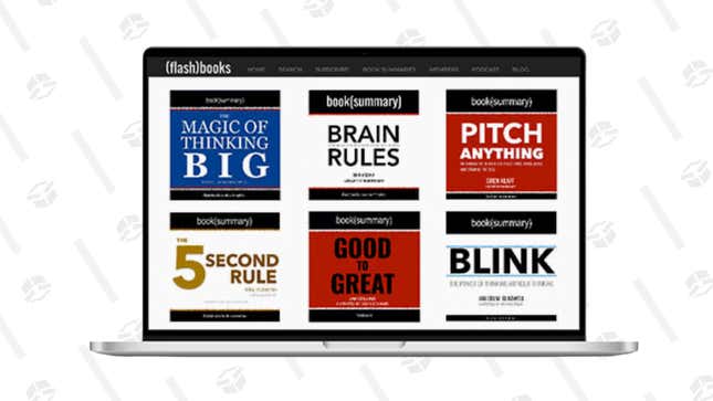 FlashBooks Business Book Summaries: Lifetime Subscription | $80 | StackSocial