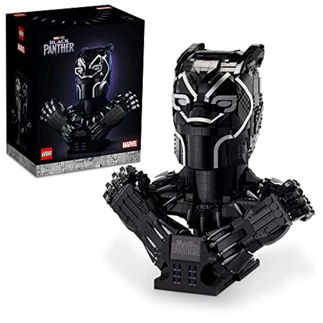 Image for article titled Embrace your Inner Super Hero with 37% Off the LEGO Marvel Black Panther Building Kit