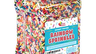 Sprinkles Rainbow Bulk - Decorating Jimmies - 2.2 LB - Sprinkle...