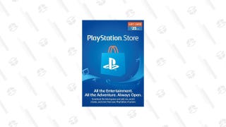 $25 PlayStation Store Gift Card