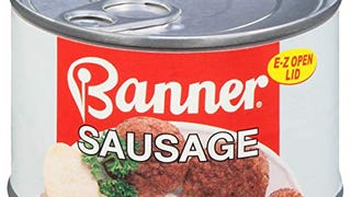 Armour Banner Sausage, Canned Sausage, 10.5 OZ (Pack of...