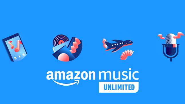 Get three free months of Amazon Music Unlimited.