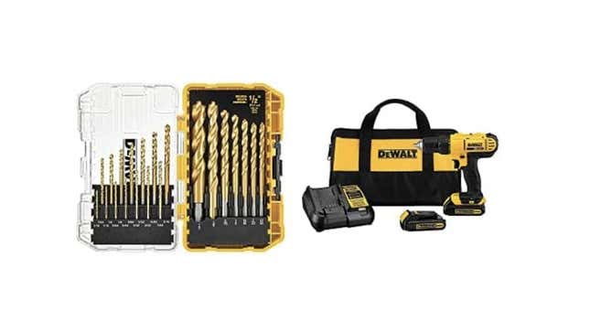 DEWALT 20V Cordless Drill Kit | $126 | Amazon