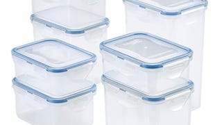 LocknLock Easy Essentials Food Storage lids/Airtight containers,...