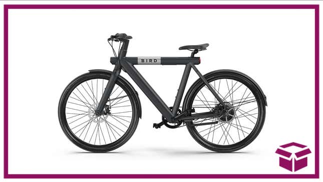 Zip around town with this ultrafast electric bike for a great price. 