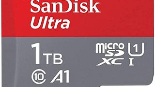 SanDisk 1TB Ultra microSDXC UHS-I Memory Card with Adapter...