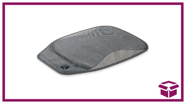 Reviewers praised this seat pad’s functionality and easy charging capability.