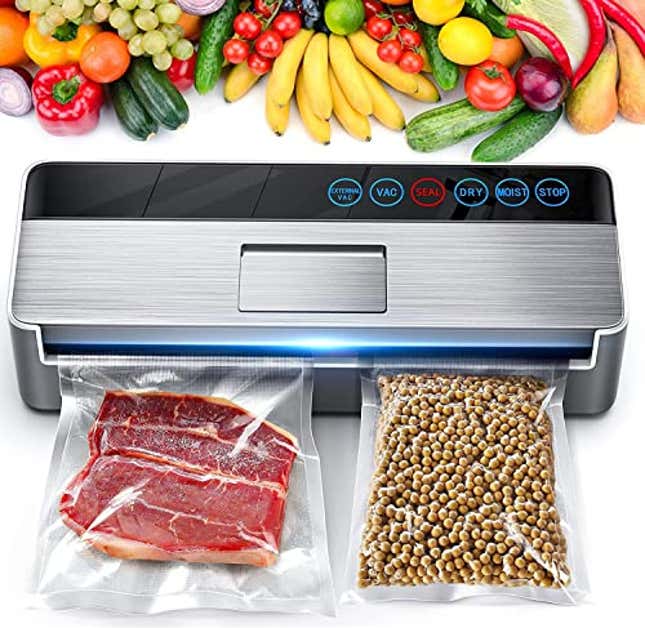 Image for article titled Maximize Food Freshness with the Automatic Vacuum Sealer Machine for 50% Off