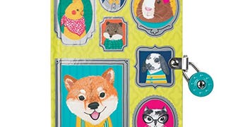 Pet Portraits Locked Diary