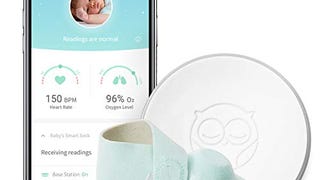 Owlet Smart Sock 2 Baby Monitor, White