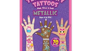 Melissa & Doug Temporary Tattoos - Metallic