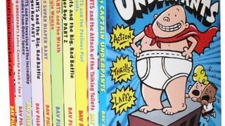 Captain Underpants: 10 Book Set