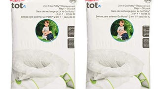 OXO Tot 2-in-1 Go Potty Refill Bags, 60 Count